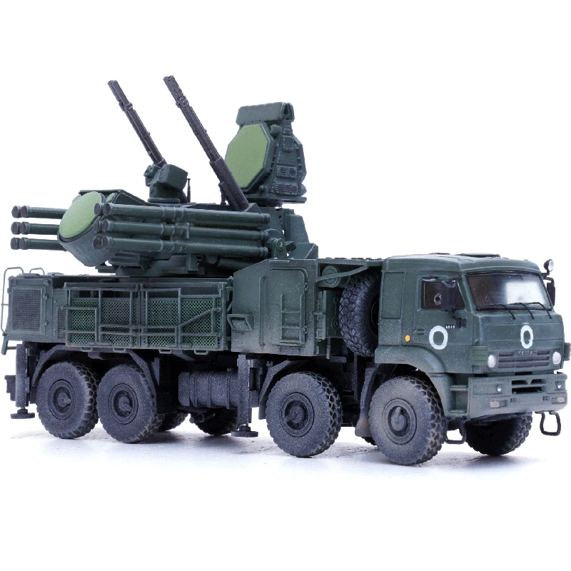 Maßstab 1:72 12214PC 12217PB 12214PB Russisches Panzerfahrzeug 96K6 Pantsir-S1 Simulation Kunststoffmodell Sammlergeschenk