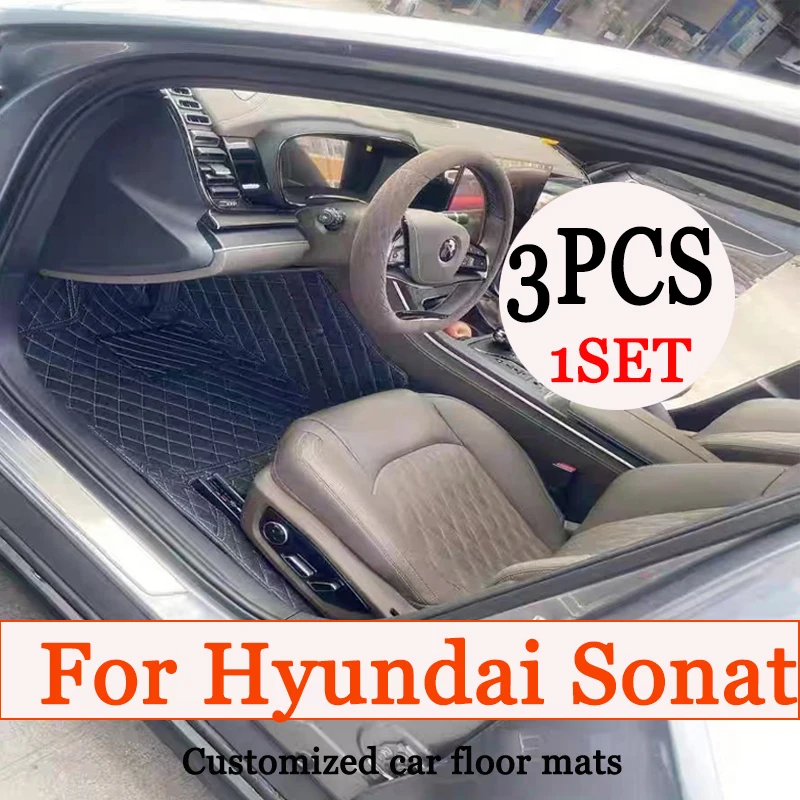 

Автомобильные коврики для Hyundai NF Sonata Embera Sonica CNG 2004 ~ 2009, коврики, чехлы, кожаный ковер, детали интерьера, автомобильные аксессуары