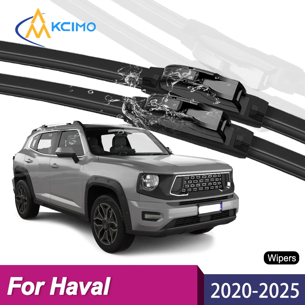 

Upgrade Your Wiper System 2PCS Premium All-Season Blades For Haval Big Dog 2020-2025 Long-Lasting Clear Vision Guaranteed