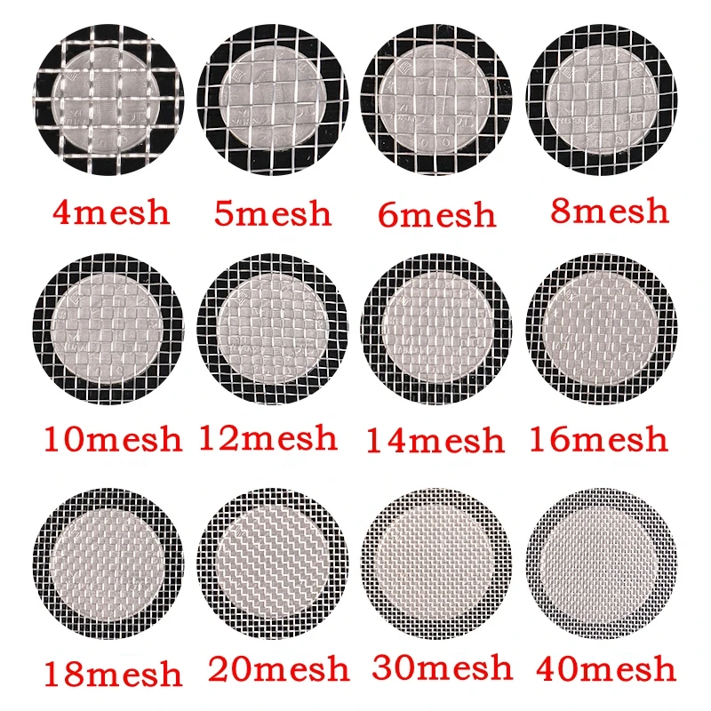 4-500 Mesh 304 Edelstahl-Filtergewebe Metall-Frontreparaturnetz Filtrationsgewebe Drahtsiebfilterplatte Siebfilter – Detail 4