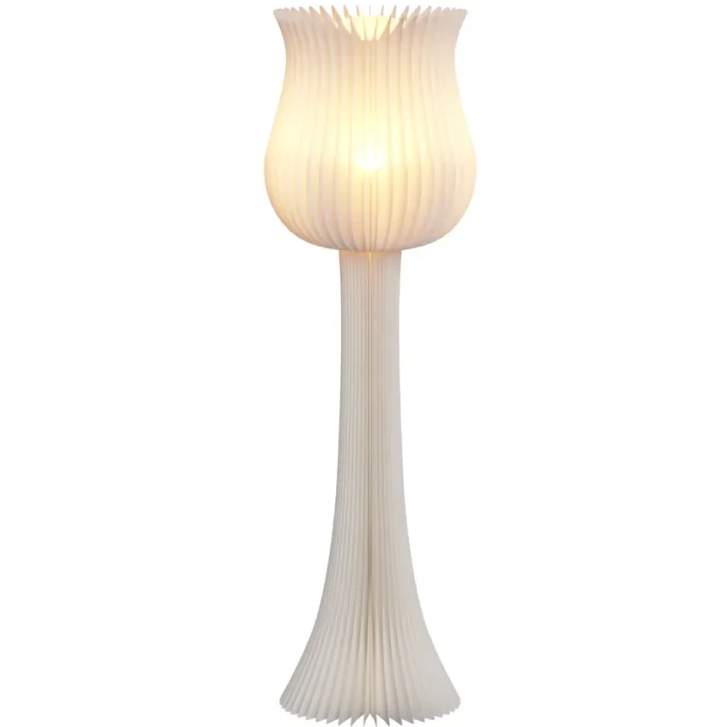 

Qingmei tulip lamp, ambient bouquet lamp, high foot lamp, warm and romantic lamp at the bedside of the bedroom