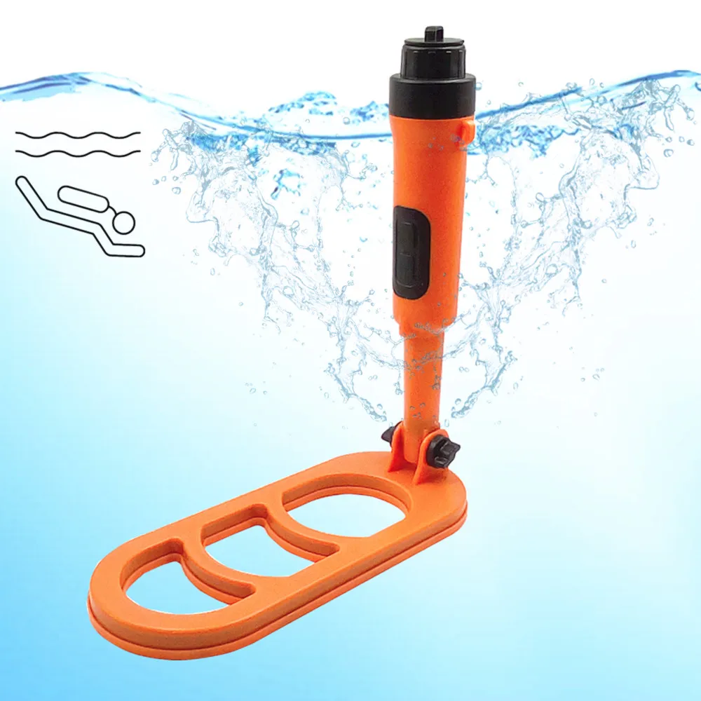 

Underwater scuba Metal Detector Folding Waterproof Coil Pulse Scan Pinpointer Diving Glod Metal Detecting