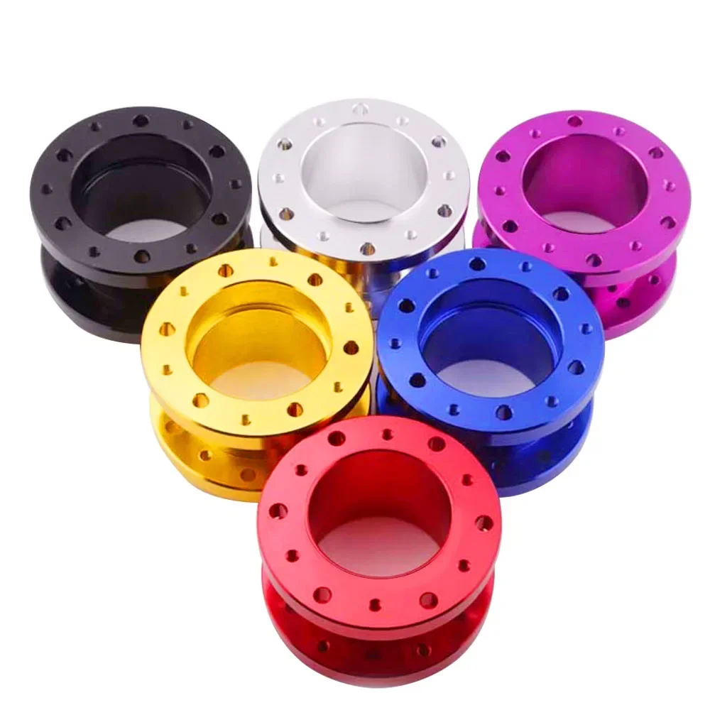 Universal 12 Holes Steering Wheel Heightening Device/Extension Adaptor 5CM Steering Wheel Spacer Car Modification Accessories