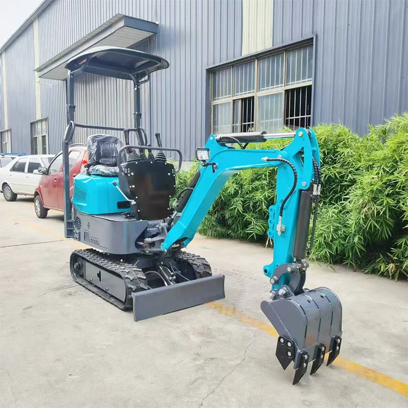 

Customized excavation auxiliary equipment EPA Euro 5 1.2-ton mini excavator track type small excavator