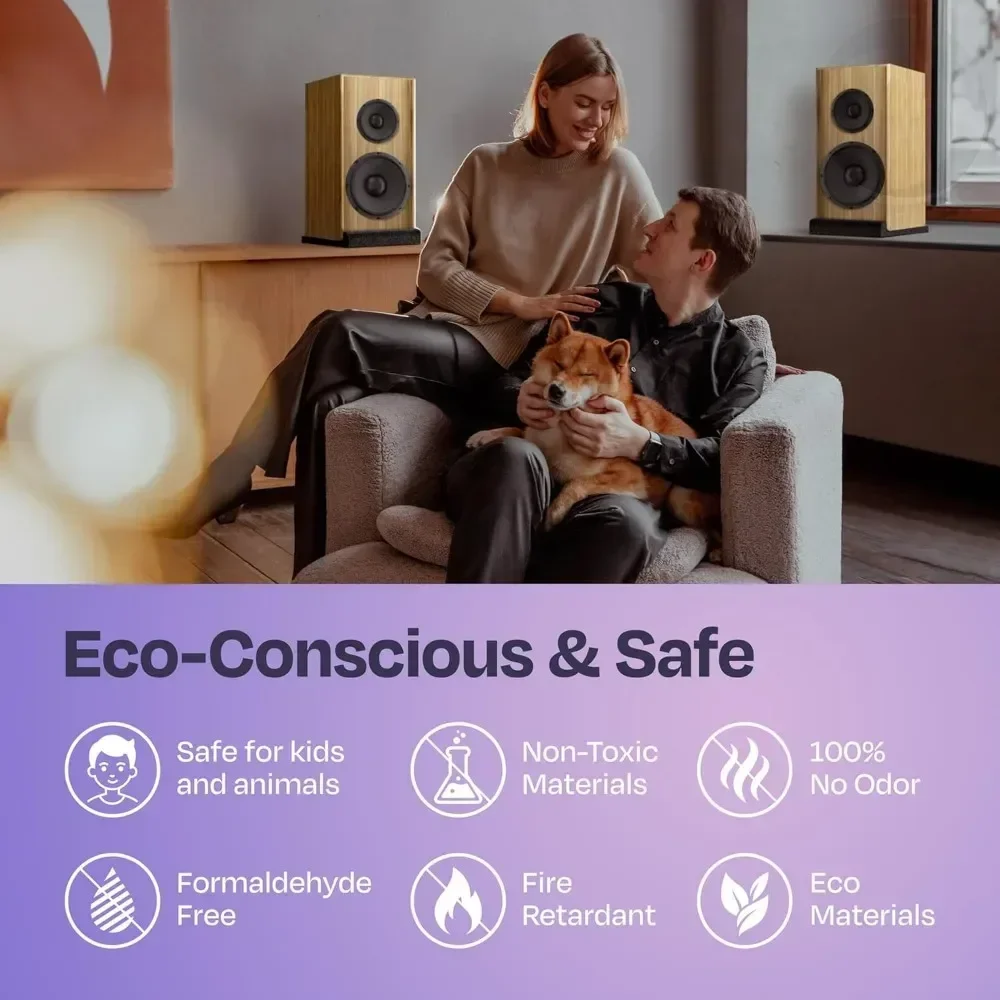 جديد غرفة التسجيل رصد عزل وسادة الصوت التخميد وسادة رغوة للصدمات المضادة للانزلاق الإسفنج شطبة المتكلم رغوة الوسادة 1 مجموعة #3