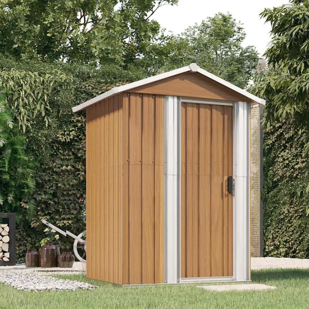 Galvanized Steel Garden Shed Outdoor Storage Tool House 49.6x38.4x69.7 in, Customized