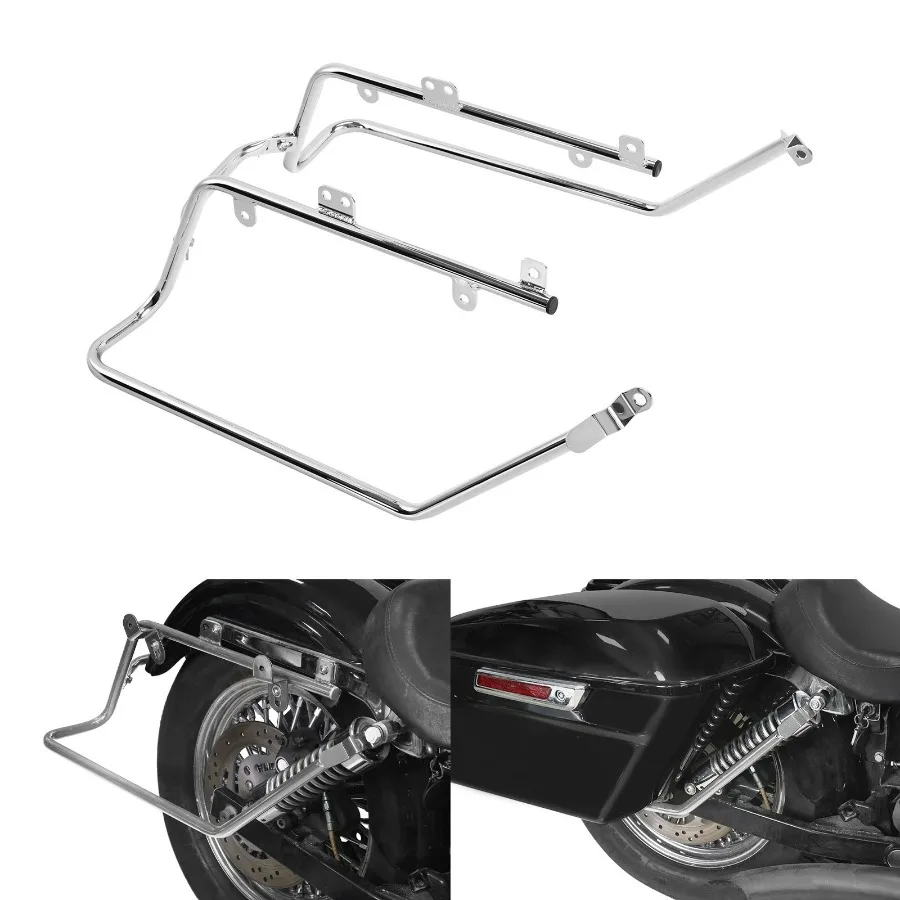 

Опорный кронштейн для седельной сумки, подходящий для Harley Street Bob FXDB 2009-2017