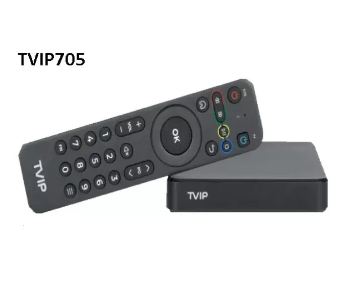 Imagem -02 - Tvip S-box V.705 4k Uhd Nordic Uma Caixa de tv Inteligente Android11 & Linux os 5g Caixa de tv Dupla Amlogic S905w2 2.4 5g Wifi vs Tvip605 Mais Novo