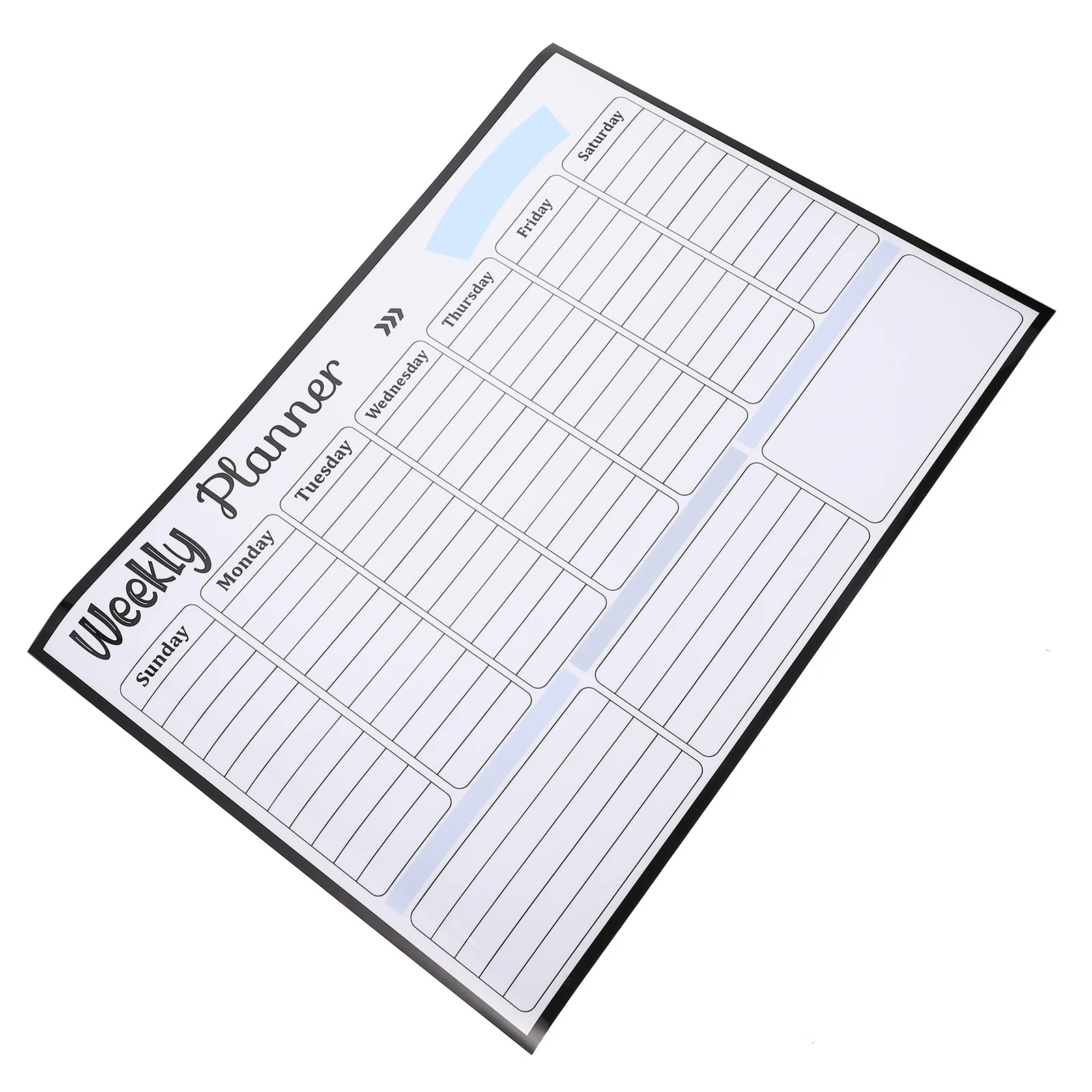 

Magnetic Plan Board Small Erasable Weekly Schedule Fridge Calendar Household Multi-Function Reusable Wear-Resistant Board