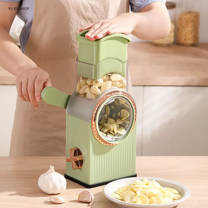 Storm Vegetable Slicer Vegetable-chopper Hand Versnipperen Snijmachine Stamper Storm Drum Chopper Kitchen Accessories Home Tools