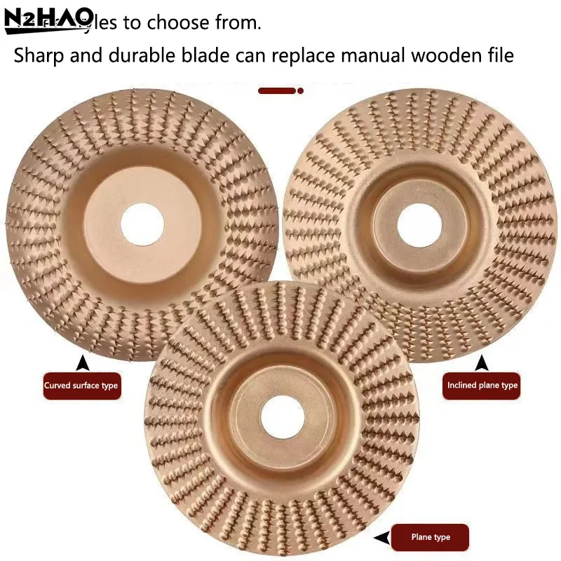 1/3pcs Woodworking Carving Wheel Polishing Wheel Versatile Sanding Disc Wood Shaping Tool Abrasive Disc 22mm Inner Diameter