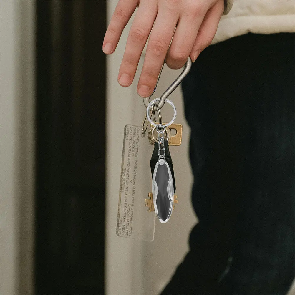 2Pcs Anti-Static Keychain – Portable Car Static Electricity Remover & Electrostatic Discharger Tool