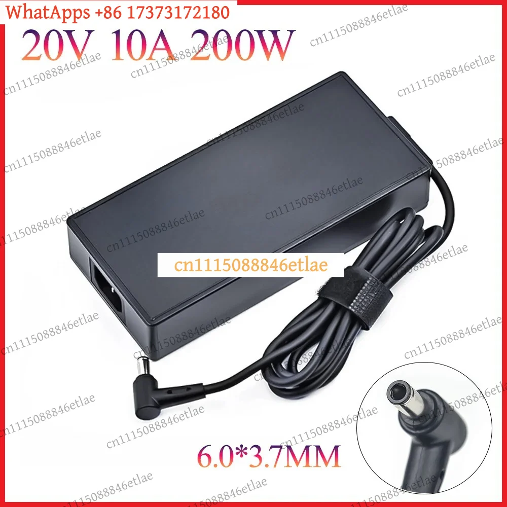 200W 20V 10A Laptop Charger ADP-200JB D for ASUS TUF F15 FX516PR FA506QR ROG G15 GA503QM, Replacement Parts