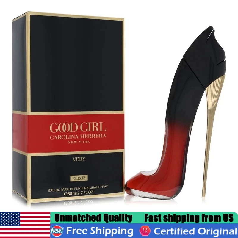 

Premium Arabic Perfumes Carolina Herrera Luxury Floral Oriental Women EDP Spray 2.7 Oz Bold Long Lasting Gourmand Pheromones Perfume with Almond Black Cherry Tuberose Iconic Bottle for Special Occasions 80ml Original Portable Fragrance Birthday Gift