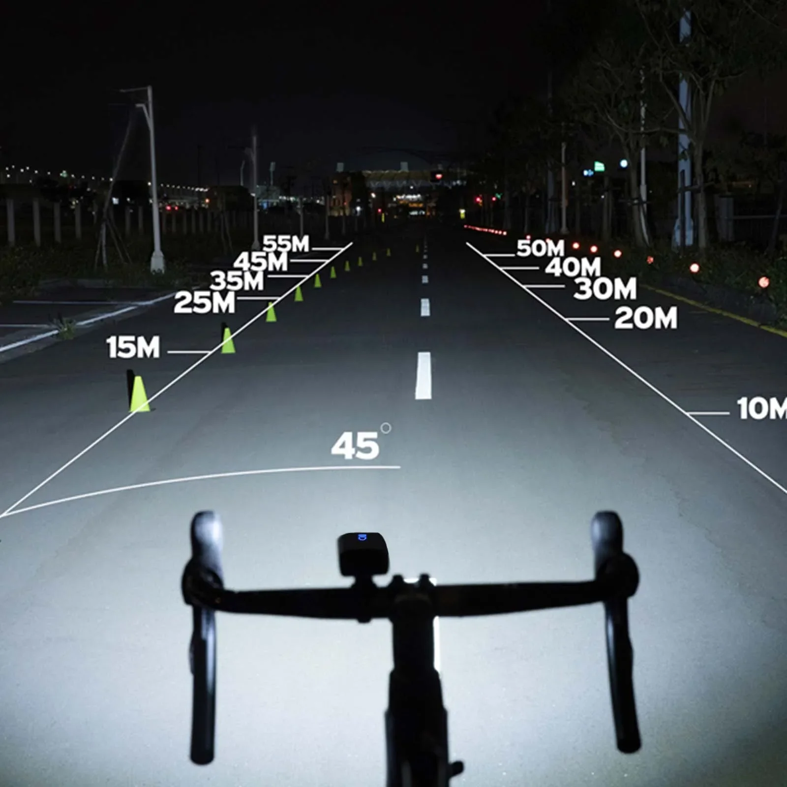 1000LM High Performance Aluminium Alloy Waterproof USB Rechargeable Bicycle Front Light Bicycle Light Bicycle Headlight