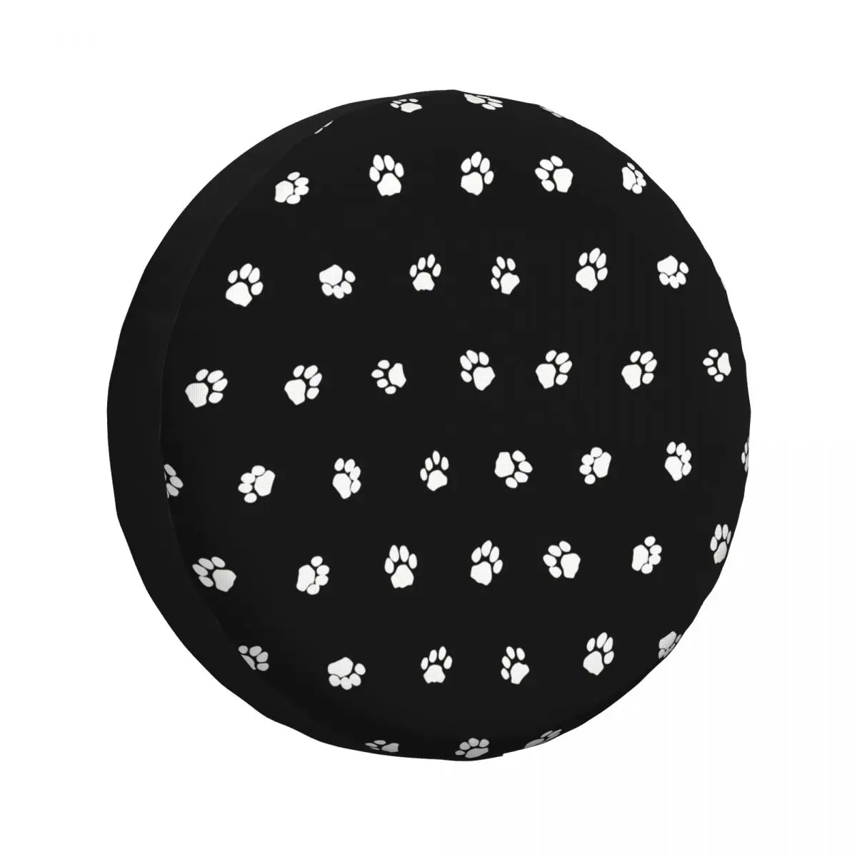 Cats Footprints Spare Tire Cover, Protetores de roda do carro, acessórios para Jeep, Honda, SUV, RV, 14 ", 15", 16 ", 17"