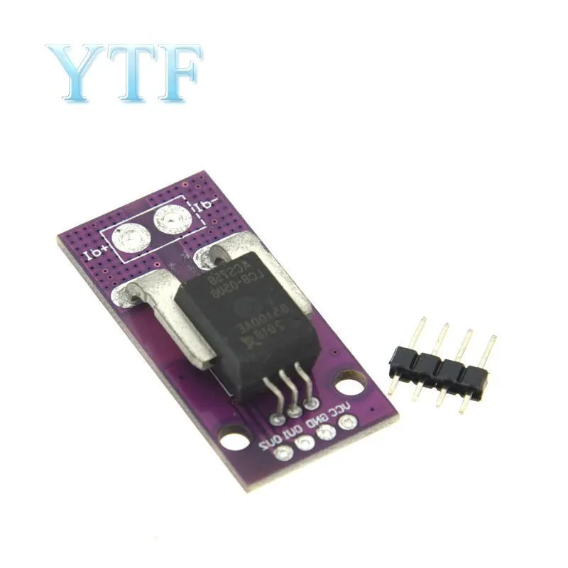 50A MCU-758 ACS758LCB-100B-PFF-T  ACS758LCB-050B/150A/200A-PFF-T Linear Current Sensor Hall Current Module