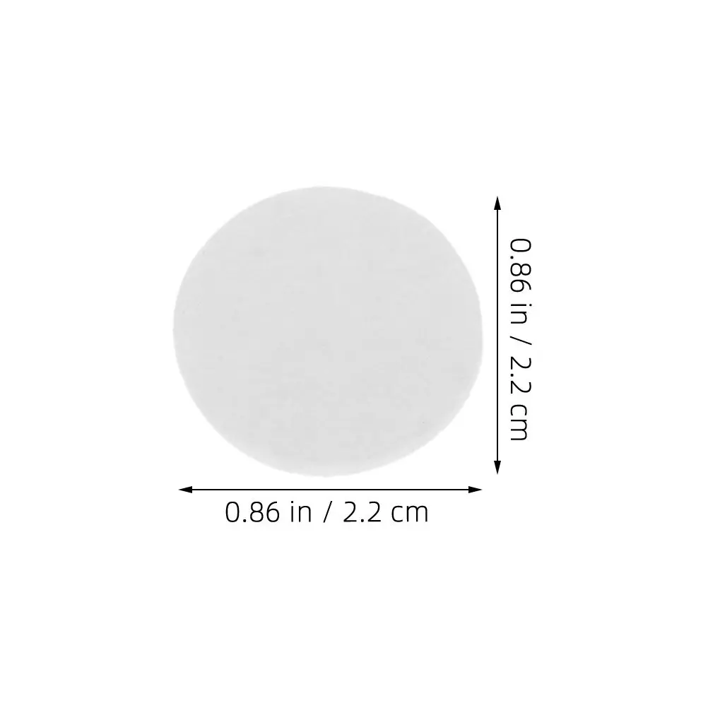 200Pcs Versatile Essential Oil Diffuser Cotton Pads 22Mm Effective Absorption Refill for Car Humidifier Office Hotel Restaurant