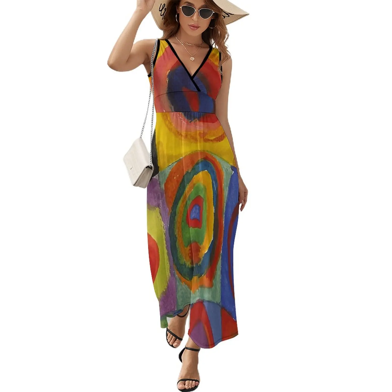 Wassily Kandinsky Sleeveless Dress womans clothing wedding dresses for woman