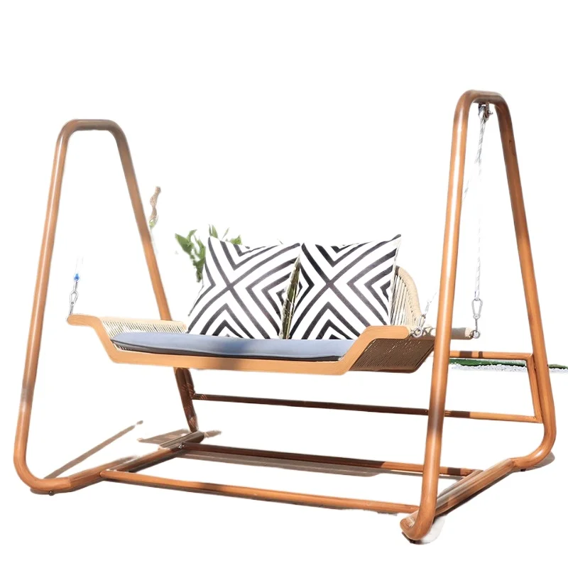 

Leisure Villa Courtyard Swing Rocking Chair Terrace Garden Hanging Basket Furniture Hotel B & B Balcony