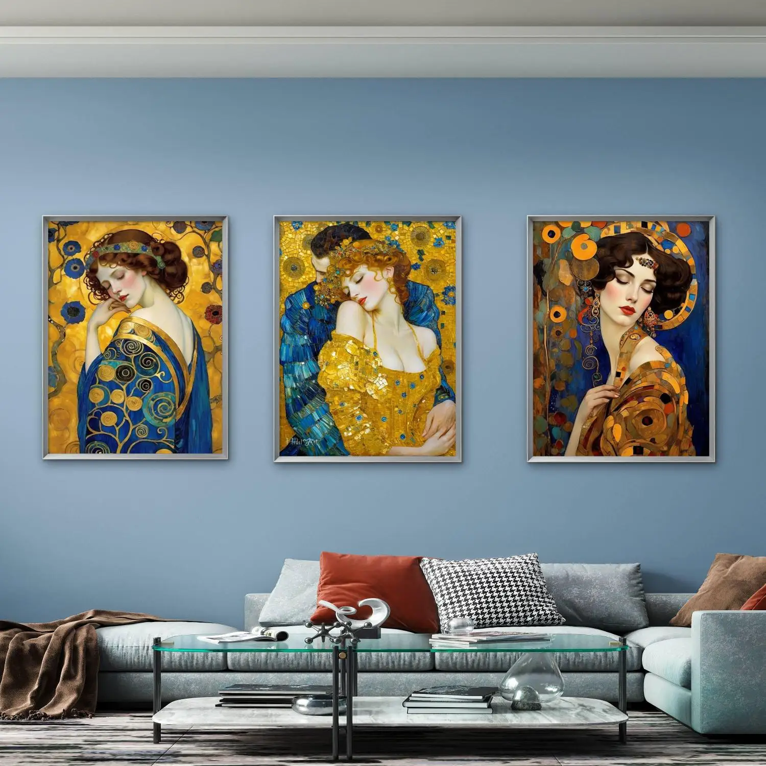 

A Woman Without Time DIY Diamond Painting Kit For Gustav Klimt Style Mosaic Oil Painting Home Wall Decor Rhinestone Embroidery