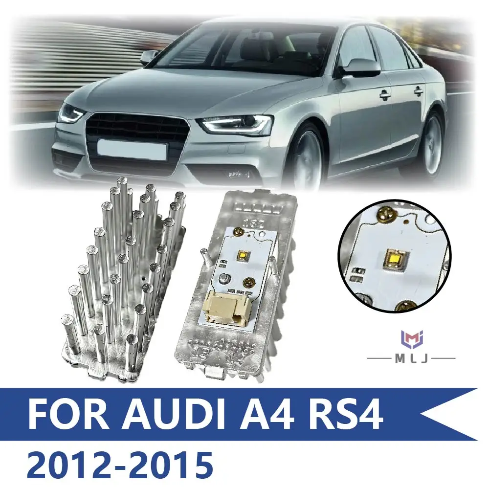 

Light Source Module Unit For Audi A4 RS4 2012 2013 2014 2015 White Headlight DRL Module Angel Eye Module Car Accessories