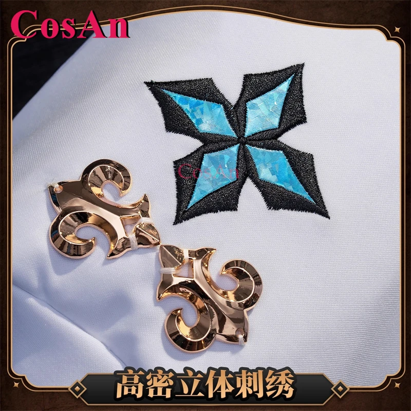 CosAn Game Fate/Grand Order FGO Metatron Jeanne Cosplay Kostuums Mode Zoete Uniform Jurk Vrouwen Halloween Rollenspel Kleding