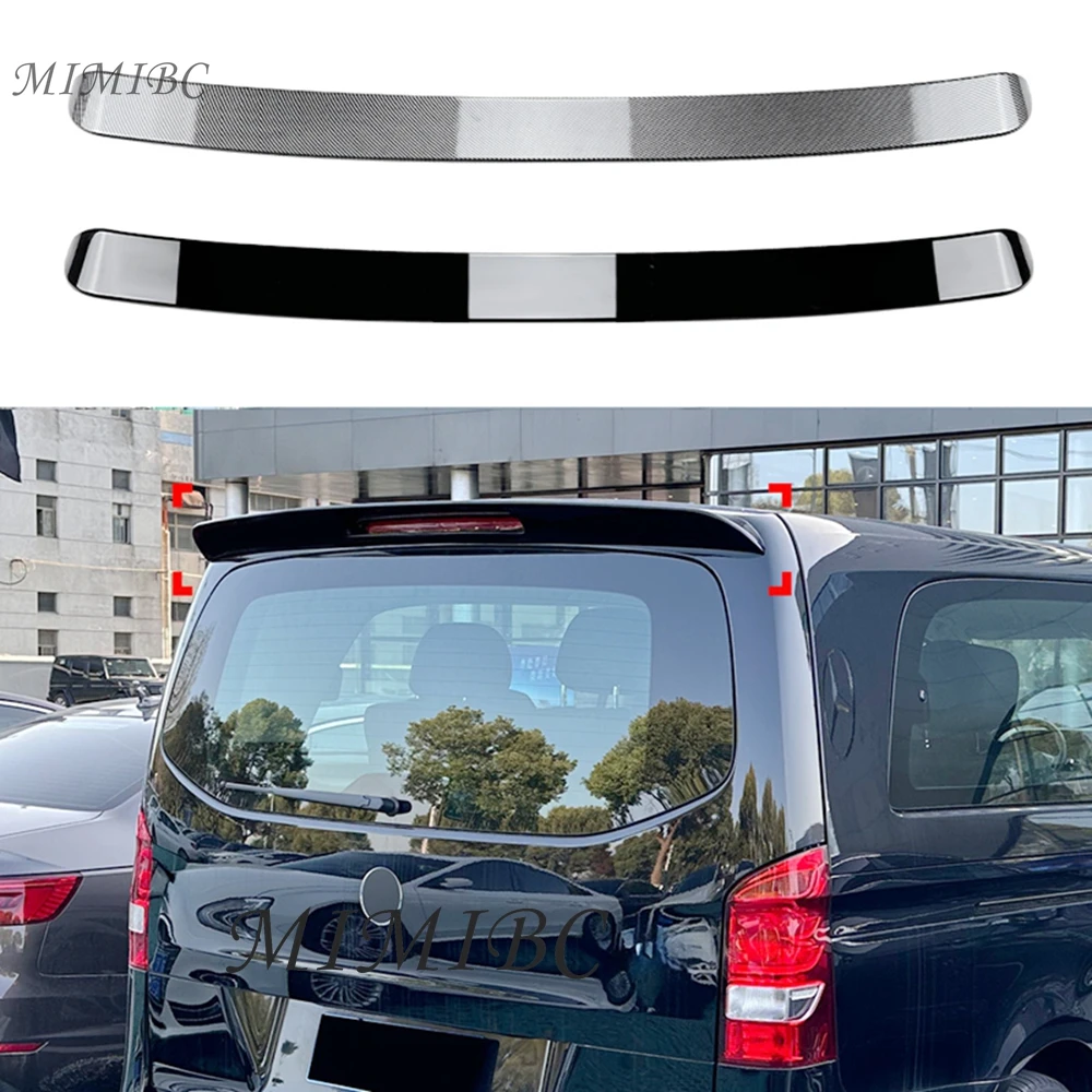 

FOR Mercedes-Benz V-Class W447 V250 V260 2016-2023 Rear Roof Trunk Lid Car Spoiler Wings ABS Exterior Tuning Accessories