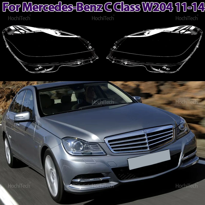 

Headlight Cover for Mercedes Benz C Class W204 2011-2014 C180 C200 C260 Lampshade Shell Headlight Glass Lens Headlamp Lens