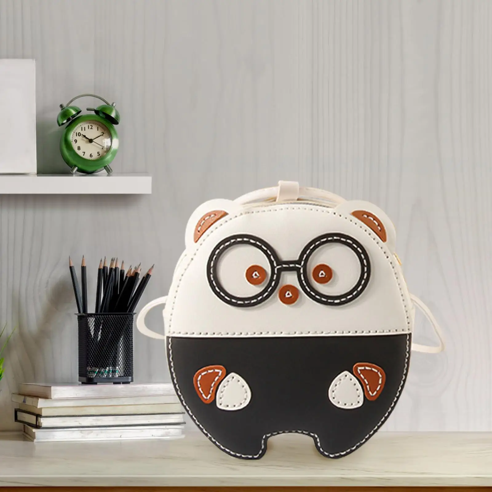 

DIY Bear Shaped Bag Material Kit Premium PU Iron Chain Accessories H made Craft Supplies Travel Bag Making Set
