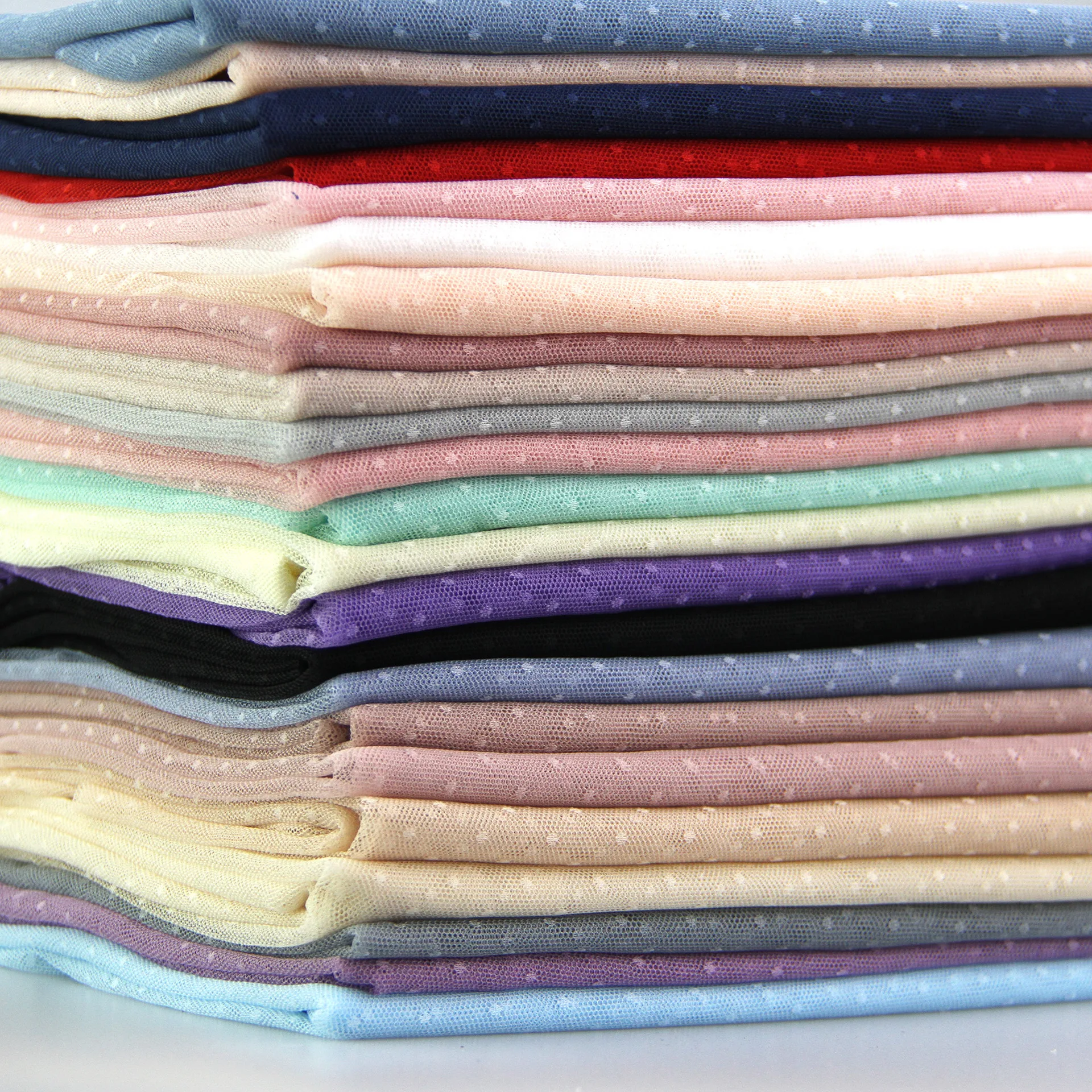 1.6M Wide 42 Colors High Quality Soft Net Tulle Mesh Lace Fabric Dolls Dress Girls Clothing DIY Sewing DECOR Materials