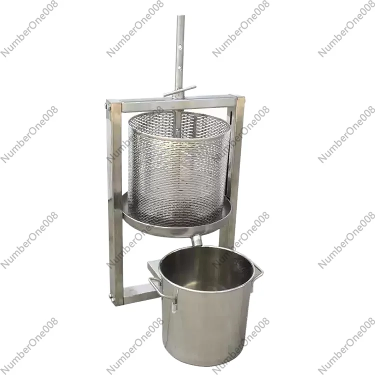 

Подходит для ручного гидравлического пресса из нержавеющей стали для отжима сока из винограда/фруктов с отделением отрубей.