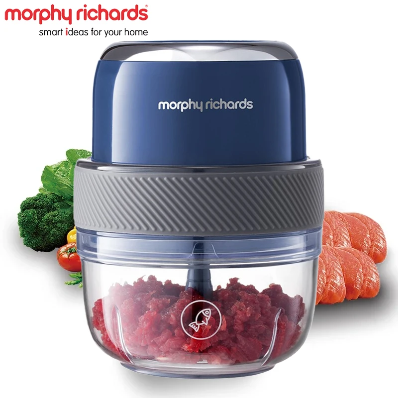 

Morphy Richards Wireless Meat Grinder Vegetables Chopper Food Supplements For Baby 28000RPM Fast Chopping For Kitchen MR9403