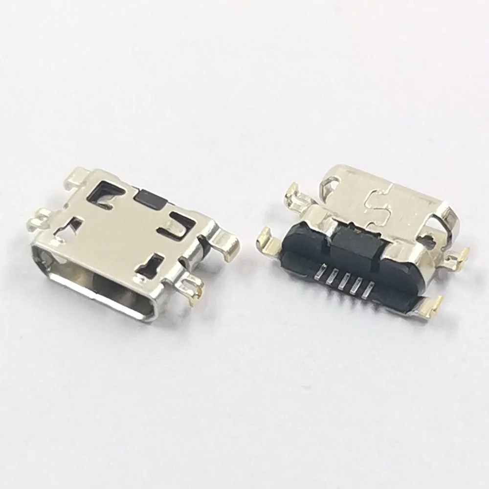 20pcs Mini Micro USB DC Charging Socket Port Connector jack power plug for Alcatel 5025g charger dock For Doogee Mix UMIDIGI A3