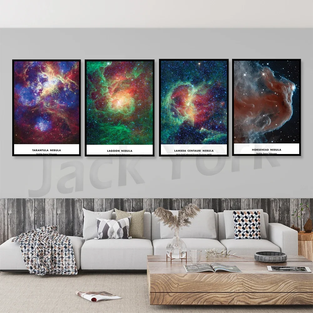 Nebula Telescope printable wall art | Space poster | Galaxy print digital download wall art