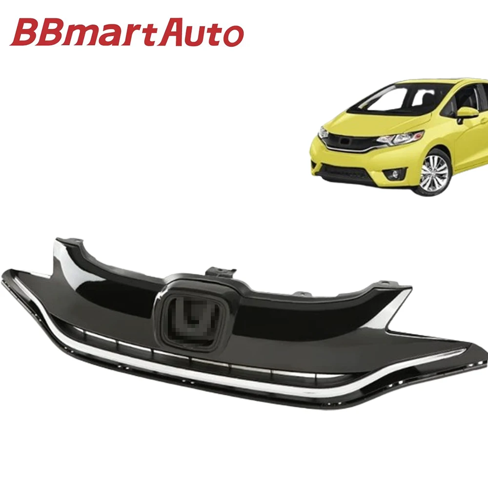 

71120-T5R-A10 BBmartAuto Parts 1pcs Front Radiator Grille Chrome Trim For Honda Fit GK5 2015-2017 High Quality Car Accessories
