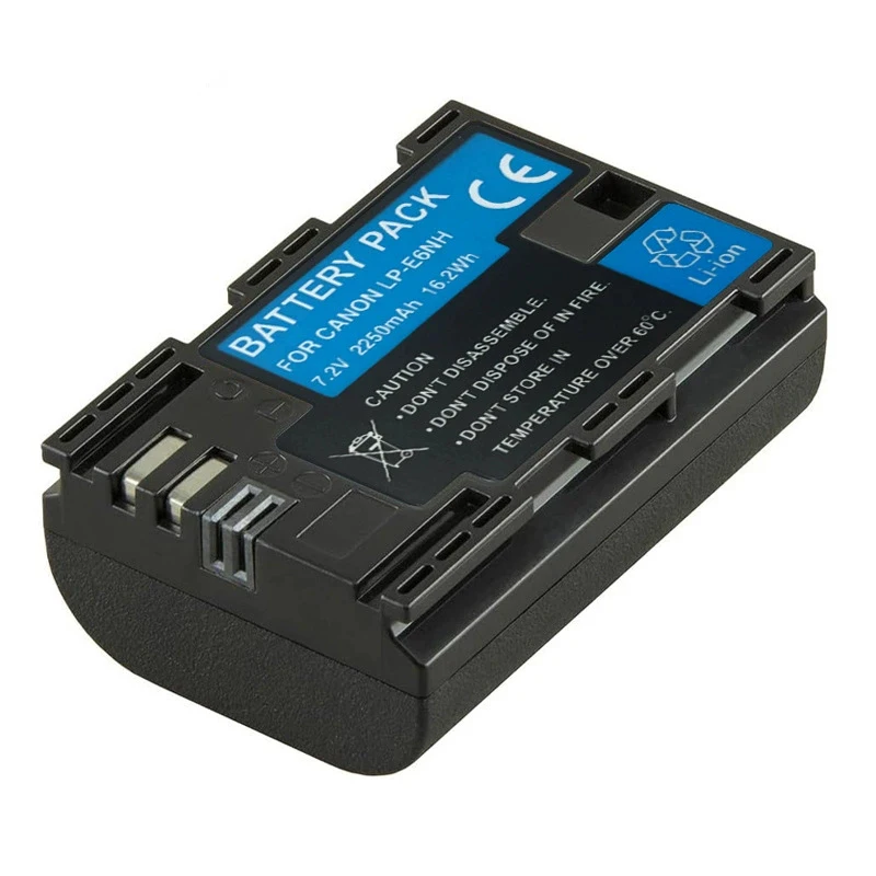 2250Mah LPE6NH Lp E… - image