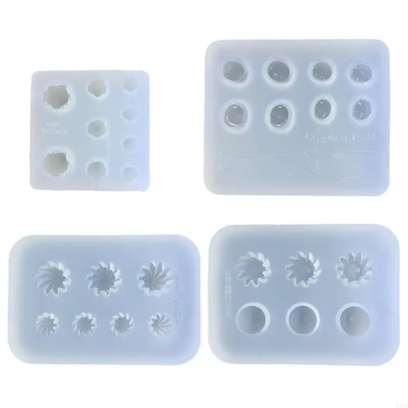 

R9JE Epoxy Resin Casting Mold Cream Parts Silicone Mold Pendant Jewelry Keychain Decoration Diy Craft Making