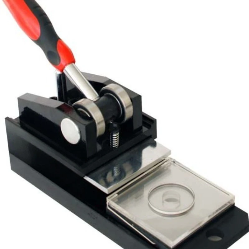 Iron badge machine, refrigerator sticker multi-layer paper cutter, business card cutting machine