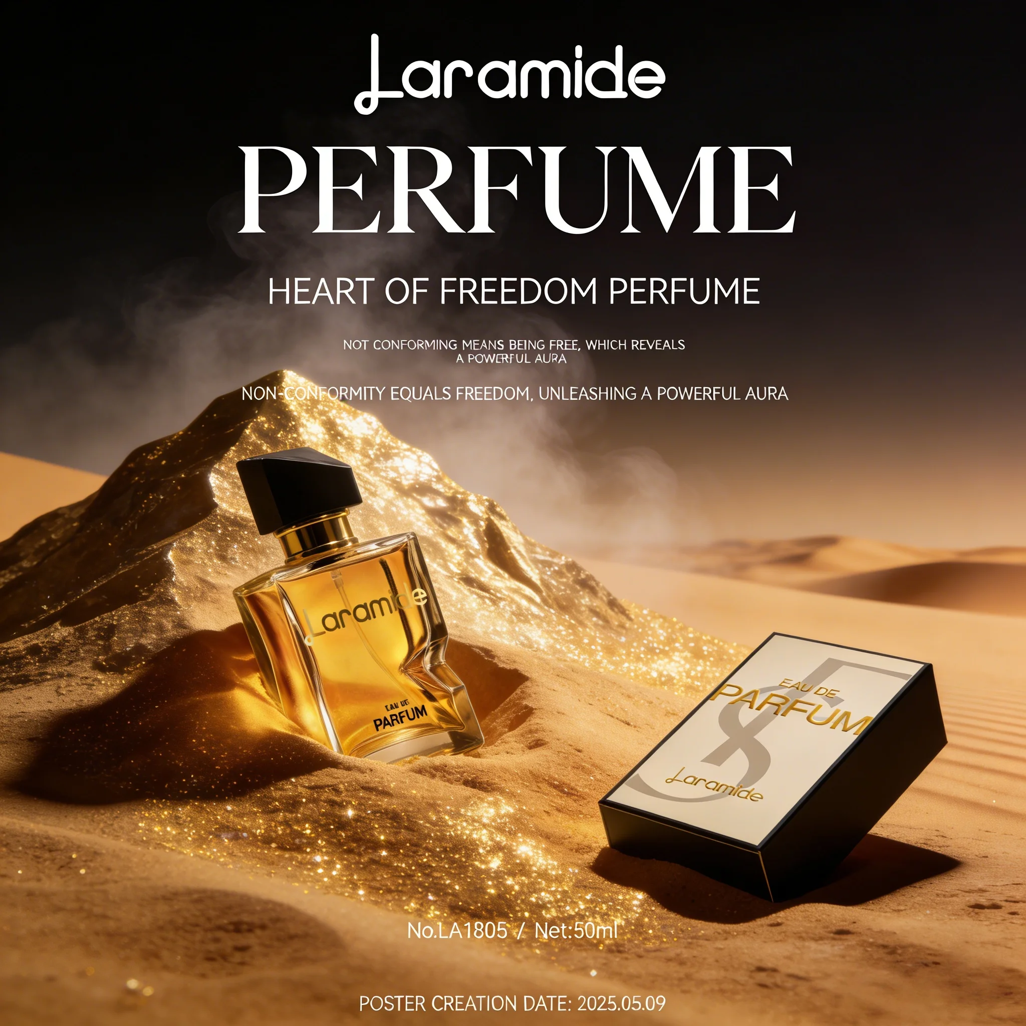 

50ml Luxury Women's Fougère Scented Eau De Toilette Spray Fresh Energetic Floral Long-Lasting Romantic Fragrance