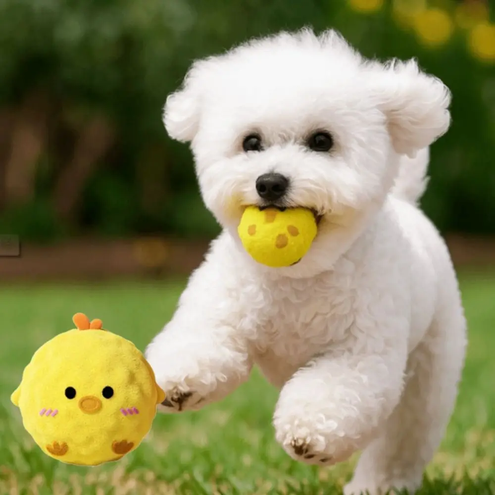 

Interactive Cartoon Dog Chew Toy Plush Animal Shape Pet Sound Toy Bite Resistant TPR Puppy Squeaky Toy Dog Bite Training