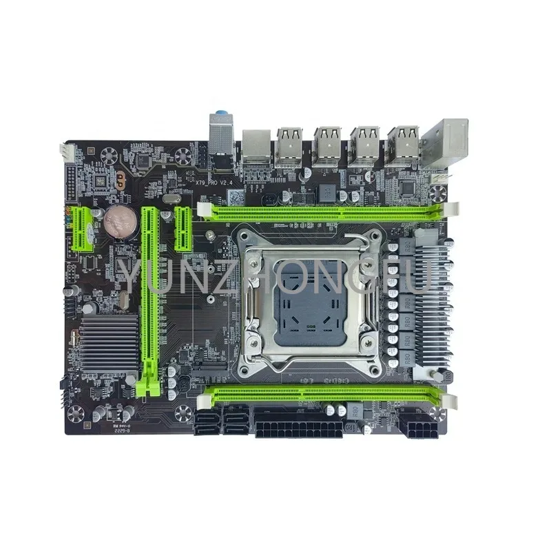 2011 X79 pro Motherboard with E5 2650V2 Processor Set Kit 2pcs * 16GB = 32GB DDR3 Sever Memory Lga2011 x79 Mainboard Combo