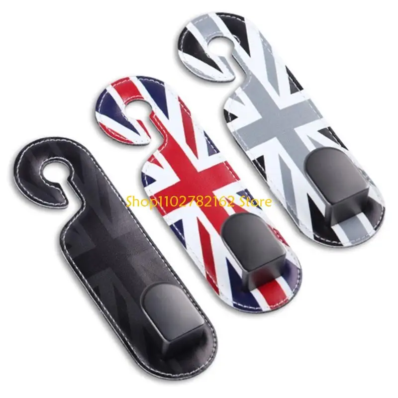 547B Leather Back Hook Car Holds 20Kg Suitable for Car Mini