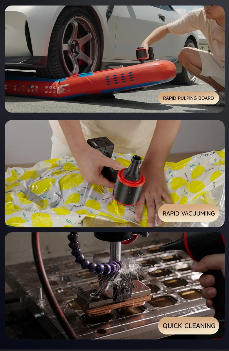 

990000RPM Powerful Turbo Jet Fan 115m/s High-Speed Air Blower 20000mah Type-C Charging Duster Brushless Violent Fan