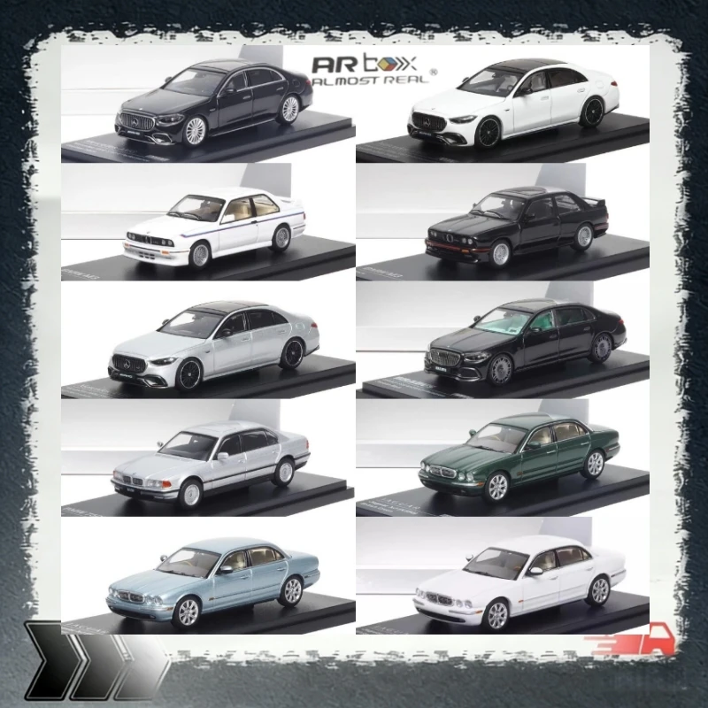 【In Stock】 AR 1:64 S850 Toyota Jaguar BMW Land Rover Hongqi Cast Alloy Car Model, Festival Gift Toy, Collection Decoration Item.