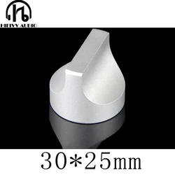 Full Aluminum Volume potentiometer Duck beak knob of Diameter 30mm high 25mm For Audio Amplifier Switch handle knob
