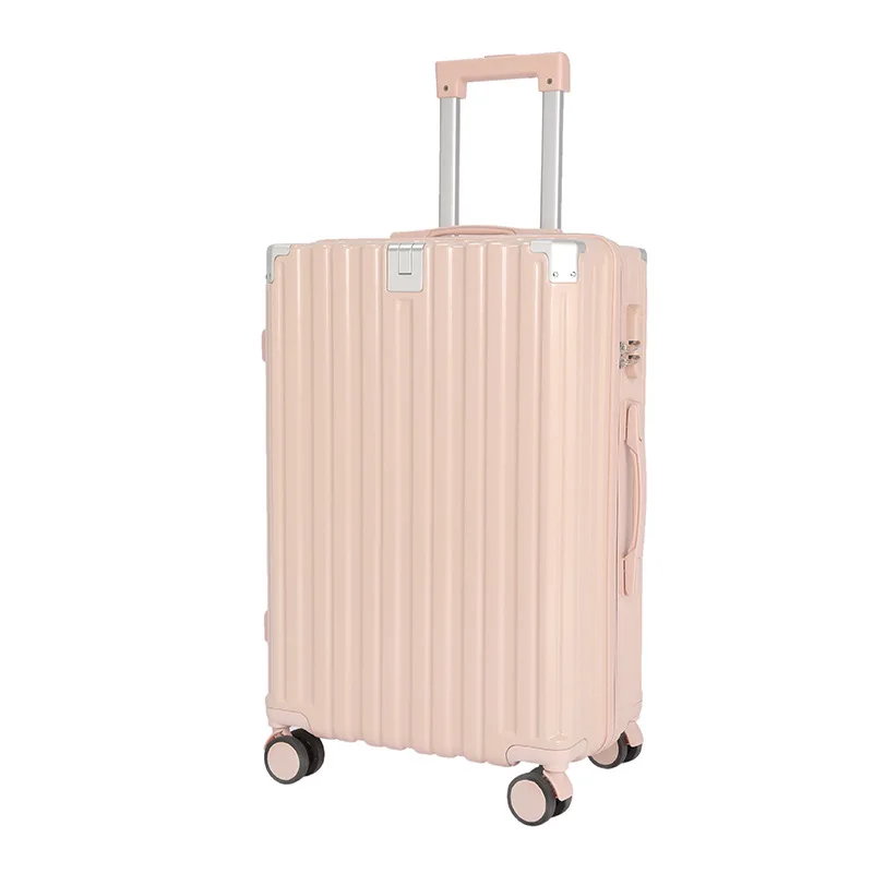 

Large capacity zipper universal wheel trolley suitcase G976