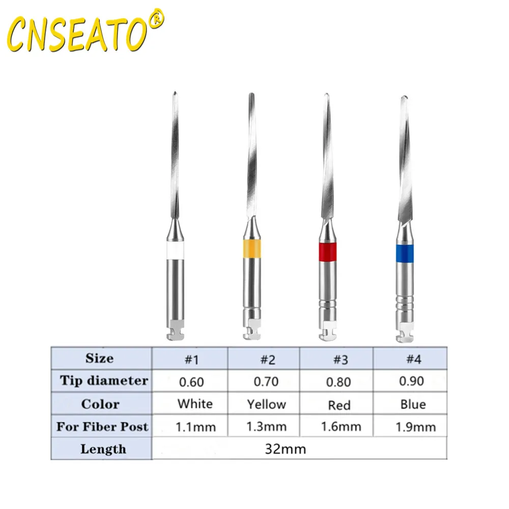 Brocas dentales de acero inoxidable, limas de Canal radicular endodóntico, recargas, instrumento de odontología, endodoncia, laboratorio, 4