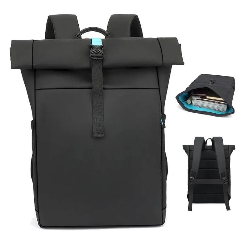 Men's Travel Bag 15.6inch Laptop Computer Backpack Outdoor Waterproof Camping Hiking School Bag College Business Rucksack