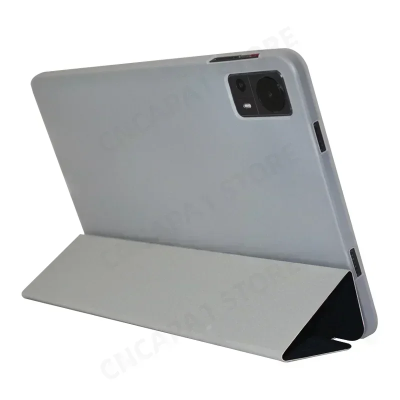 Tri-Folding Stand Cover For Teclast T60 Case 12" Tablet PC Folio PU Leather Funda with TPU Back Shell Smart Auto Sleep/Wake-up